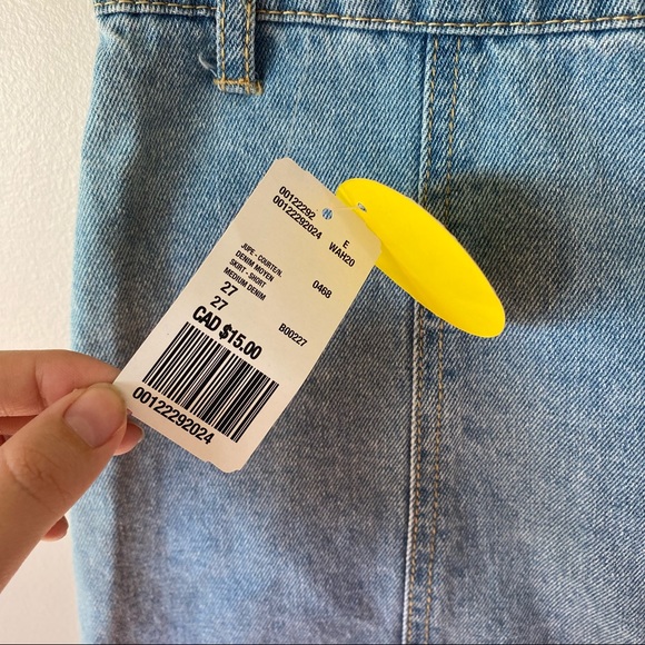 NWT Mini Jean Skirt - Picture 4 of 7